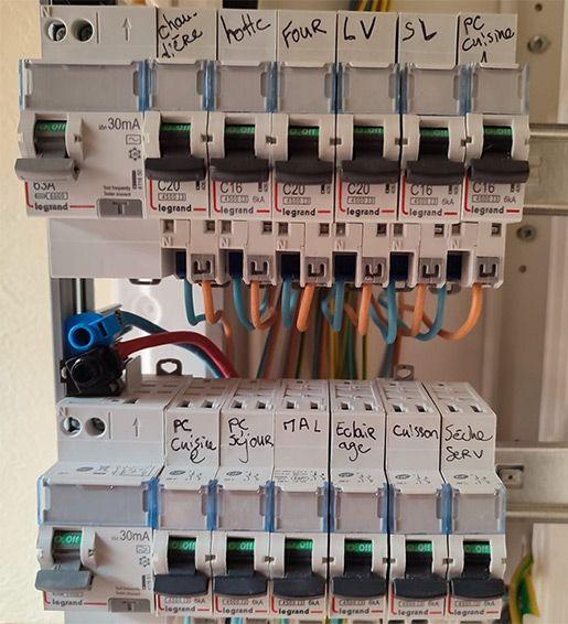 Rénovation tableau électrique à Rumegies